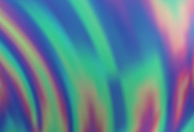 Işık Mavisi vektör şablonu, çizgiler, oval. Mermer stili ve gradyanı olan yepyeni renkli çizimler. Cep telefonu geçmişinin şablonu.