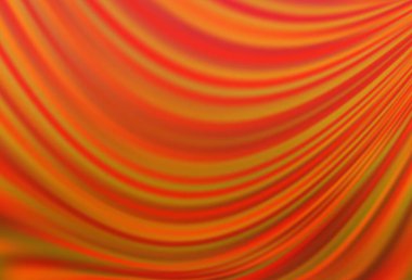 Kabarcık şekilli hafif turuncu vektör deseni. Alnında çizgiler olan soyut bir çizim. Reklamınız, broşürleriniz, broşürleriniz için yeni bir doku..