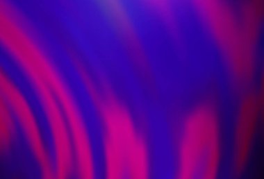 Soyut çizgileri olan açık mor vektör şablonu. Bulanık baloncuk şekilli bir örnek. İş tasarımınız için şablon.