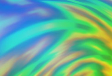 Açık mavi, yeşil vektör modern zarif arka plan. Renkli soyut çizimler ve gradyan. İşiniz için yepyeni bir tasarım..