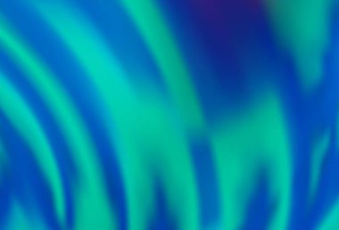 Kabarcık şekilli hafif Mavili vektör şablonu. Değişken çizgileri olan renkli soyut çizimler. İşiniz için en iyi bulanık tasarım..