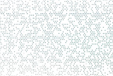 Açık mavi, daireli yeşil vektör şablonu. Doğa tarzında renkli baloncuklu soyut illüstrasyon. Güzel web siteleri için desen.