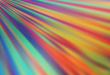 Açık mavi, dar çizgileri olan sarı vektör deseni. Soyut şablondaki çizgilerle dekoratif parlak çizimler. İş ilanınız için akıllı tasarım.