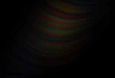 Bükülmüş kurdeleli koyu siyah vektör şablonu. Mermer şeklinde parlak eğri çizimler. İş tasarımınız için şablon.