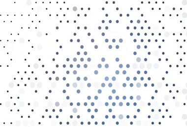 Disklerle açık mavi vektör dokusu. Doğa tarzında renkli baloncuklu soyut illüstrasyon. Güzel web siteleri için desen.