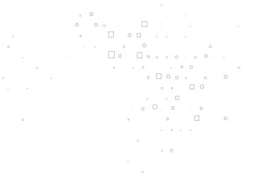 Açık gümüş, gri vektör dokusu, diskler, dikdörtgenler. Renkli daireler, dikdörtgenler ile soyut arkaplan. Marka kitabın için tamamen yeni bir şablon.