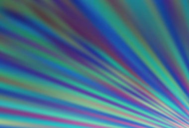 Düz çizgileri olan hafif BLUE vektör düzeni. Sopalı modern geometrik soyut çizim. İş ilanınız için akıllı tasarım.