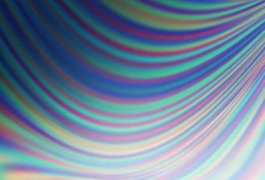 Bükülmüş çizgileri olan hafif BLUE vektör arkaplanı. Mermer şeklinde parlak eğri çizimler. İşiniz için en iyi bulanık tasarım..