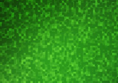 Açık yeşil vektör dokusu dikdörtgen biçiminde. Soyut stil ve dikdörtgenlerle dekoratif tasarım. Reklamlar için desen.