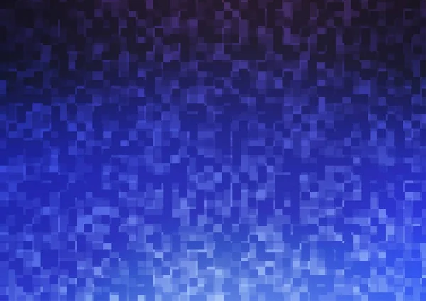 Cahaya Vektor Blue Menutupi Dalam Gaya Poligonal Ilustrasi Abstrak Modern - Stok Vektor