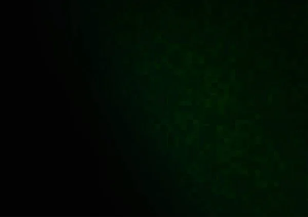 Tmavě Zelené Vektorové Pozadí Obdélníky Čtverci Moderní Abstraktní Ilustrace Barevnými — Stockový vektor