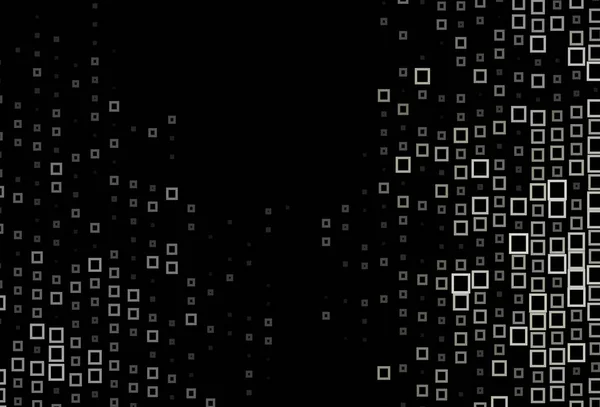 Tmavě Černé Vektorové Uspořádání Čarami Obdélníky Obdélníky Abstraktním Pozadí Barevným — Stockový vektor