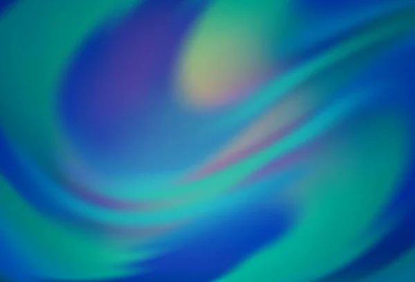 Vecteur Bleu Clair Flou Motif Lumineux Illustration Colorée Brillante Dans — Image vectorielle