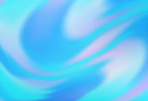 Ανοιχτό Μπλε Διάνυσμα Πολύχρωμο Φόντο Θαμπάδα Πολύχρωμη Απεικόνιση Αφηρημένο Στυλ — Διανυσματικό Αρχείο