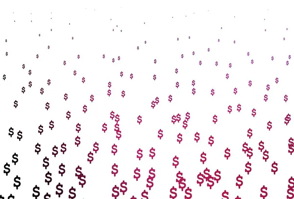 Σκούρο Ροζ Διάνυσμα Φόντο Δολάριο Θολή Σχεδίαση Σύμβολα Του Usd — Διανυσματικό Αρχείο