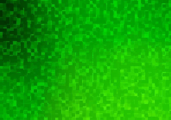 Светло Зеленая Векторная Планировка Линиями Прямоугольниками Красивая Иллюстрация Прямоугольниками Квадратами — стоковый вектор