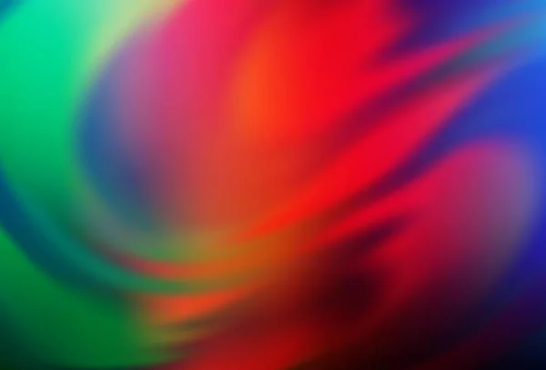 Dark Multicolor Rainbow Vetor Brilhante Fundo Abstrato Uma Elegante Ilustração — Vetor de Stock
