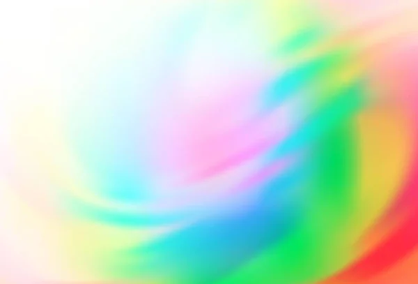 Lumière Multicolore Arc Ciel Vecteur Abstrait Fond Flou Illustration Colorée — Image vectorielle