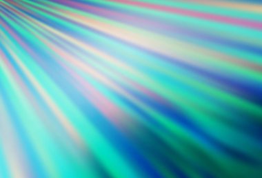 Tekrarlanan çubuklarla hafif BLUE vektör şablonu. Soyut şablondaki çizgilerle dekoratif parlak çizimler. İş ilanınız için akıllı tasarım.