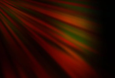 Düz çizgileri olan koyu turuncu vektör düzeni. Soyut şablondaki çizgilerle dekoratif parlak çizimler. Reklamlar, posterler, afişler için desen.