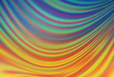 Açık mavi, lav şekilli sarı vektör arkaplan. Mermer biçiminde ve gradyanlı geometrik illüstrasyon. Reklamlarınız, posterleriniz, afişleriniz için yepyeni bir tasarım..