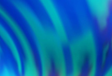 Bükülmüş kurdeleli hafif BLUE vektör arka planı. Çağdaş gradyan soyut çizgileri olan çizimler. İşiniz için en iyi bulanık tasarım..