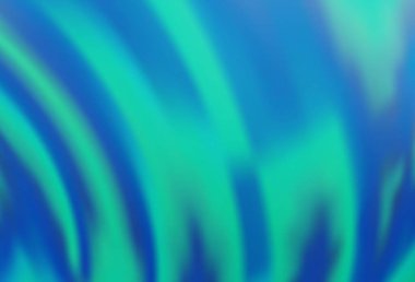 Sıvı şekilli hafif Mavili vektör arkaplanı. Yarım ton mermer tarzında, gradyanı olan yaratıcı illüstrasyon. Arkaplanlar için desenli dalga deseni.