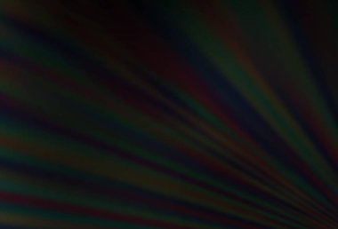 Renkli çizgileri olan koyu siyah vektör dokusu. Dar çizgileri olan parlak renkli çizimler. Reklamınız, posteriniz, afişiniz için en iyi tasarım.