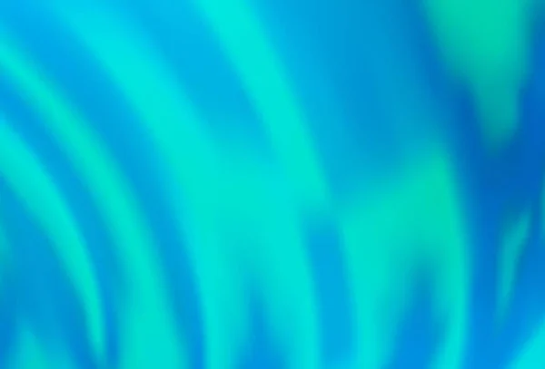 Modèle Vectoriel Bleu Clair Avec Lignes Courbées Une Élégante Illustration — Image vectorielle