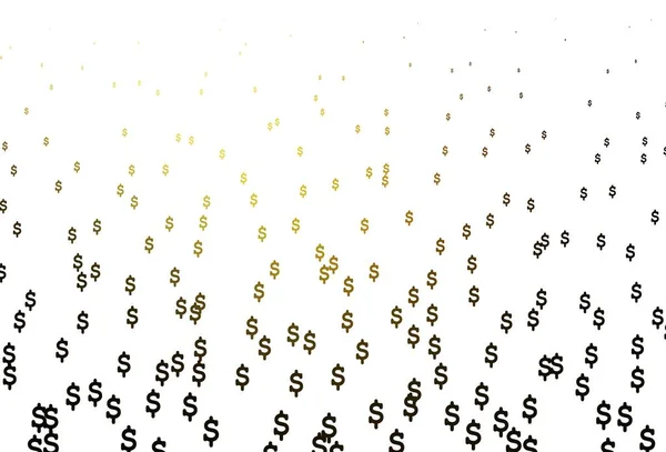 Amarillo Oscuro Naranja Diseño Vectores Con Símbolos Bancarios Ilustración Abstracta — Vector de stock