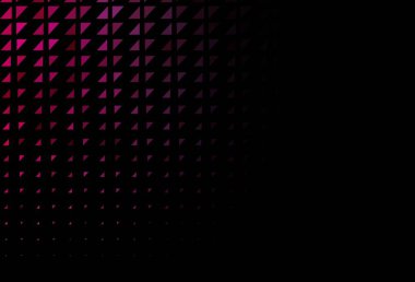 Disklerle koyu mor vektör dokusu. Soyut arka planda bulanık kabarcıklar ve renkli gradyan. Güzel web siteleri için desen.