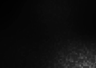 Koyu gümüş, gri vektör dokusu dikdörtgen biçiminde. Soyut stil ve dikdörtgenlerle dekoratif tasarım. Şablon bir arkaplan olarak kullanılabilir.