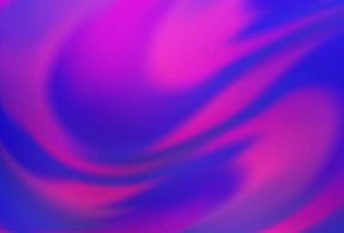 Açık pembe, mavi vektör renkli bulanık fon. Yaratıcı illüstrasyon, yarım tonlu ve eğimli. İşiniz için en iyi bulanık tasarım..