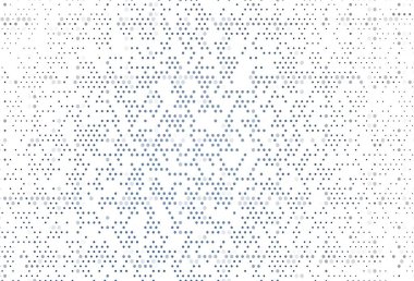 Kabarcıklı hafif BLUE vektör arkaplanı. Renkli su damlaları olan modern soyut çizimler. Posterler, afişler için tasarım.