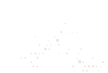 Dairesel benekli hafif turuncu vektör düzeni, küpler. Daireleri olan renkli bir illüstrasyon, doğa tarzında kareler. Marka kitabın için tamamen yeni bir şablon.