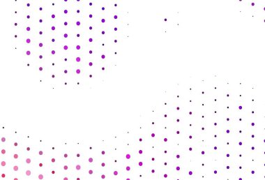 Disklerle açık mor vektör dokusu. Renkli su damlaları olan modern soyut çizimler. Marka kitabın için tamamen yeni bir şablon.