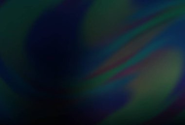 Koyu mavi vektör parlak dokuyu bulanıklaştırdı. Renkli soyut çizimler ve gradyan. Marka kitabınız için yeni biçim tasarımı.