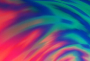 Açık mavi, kırmızı vektör soyut parlak şablon. Soyut ve gradyan renkte renkli çizimler. İşiniz için yepyeni bir tasarım..