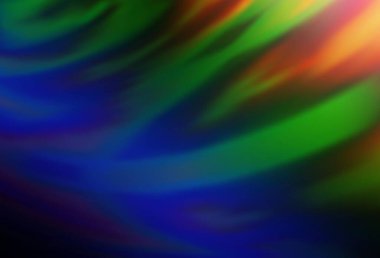 Koyu renk, Gökkuşağı vektörü soyut parlak dokuyu bulanıklaştırdı. Gradyan ile modern soyut çizim. Tasarımlar için arka plan.