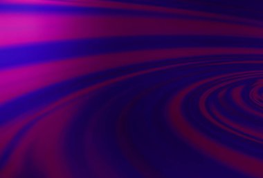 Eğri çizgileri olan koyu mor vektör arkaplan. Eğilimli zarif, parlak bir çizim. Arkaplanlar için desenli dalga deseni.