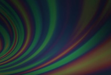 Kabarcık şekilli koyu yeşil vektör deseni. Alnında çizgiler olan soyut bir çizim. İşiniz için yepyeni bir mermer tasarımı..