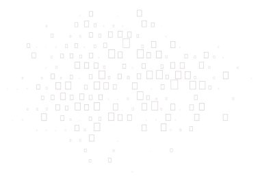 Açık siyah vektör kaplamalı daireler, küpler. Parlak, soyut çemberler ve küpler çizilmiş bir resim. Marka kitabınız için şablon.