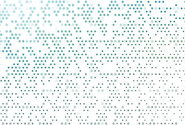 Açık mavi, küreli yeşil vektör deseni. Bulanık yağmur damlaları olan soyut bir çizim. Marka kitabın için tamamen yeni bir şablon.