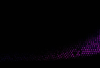 Koyu mor, kristalli pembe vektör şablonu, dikdörtgenler. Renkli dikdörtgenlerle modern soyut çizimler. İş ilanınız için akıllı tasarım.