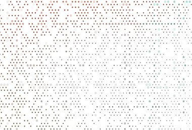 Dairesel şekilli hafif turuncu vektör düzeni. Soyut arka planda bulanık kabarcıklar ve renkli gradyan. Marka kitabın için tamamen yeni bir şablon.