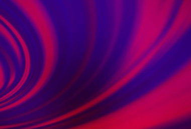 Bükülmüş kurdeleli koyu mor vektör şablonu. Mermer biçiminde ve gradyanlı geometrik illüstrasyon. Marka kitabı için zarif desen.