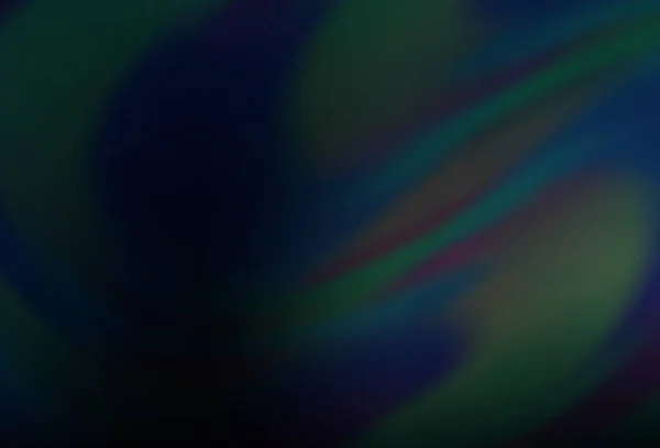 Σκούρο Μπλε Διάνυσμα Θολή Φωτεινή Υφή Πολύχρωμη Αφηρημένη Απεικόνιση Κλίση — Διανυσματικό Αρχείο