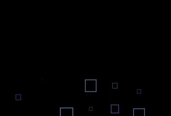 Темная Векторная Текстура Синего Цвета Прямоугольном Стиле Прямоугольники Абстрактном Фоне — стоковый вектор