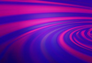 Bükülmüş kurdeleli açık mor vektör deseni. Alnında çizgiler olan soyut bir çizim. Cep telefonu geçmişinin şablonu.