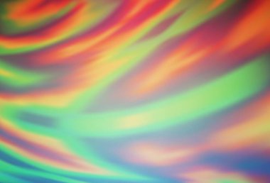 Açık Yeşil, Kırmızı vektör soyut bulanık yerleşim. Soyut ve gradyan renkte renkli çizimler. İşiniz için yepyeni bir tasarım..